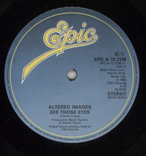 Altered Images See Those Eyes 12" vinyl single (12 inch record / Maxi-single) UK ALT12SE45932