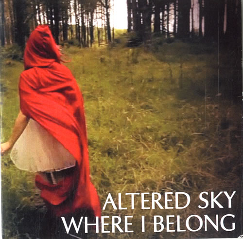 Altered Sky Where I Belong CD-R acetate UK A95CRWH600196