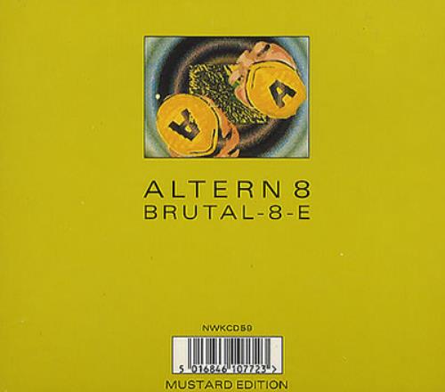 Altern 8 Brutal-8-E CD single (CD5 / 5") UK A-8C5BR385482