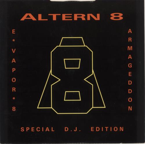 Altern 8 E-Vapor-8 - Special DJ Edition vinyl LP album (LP record) UK A-8LPEV719700