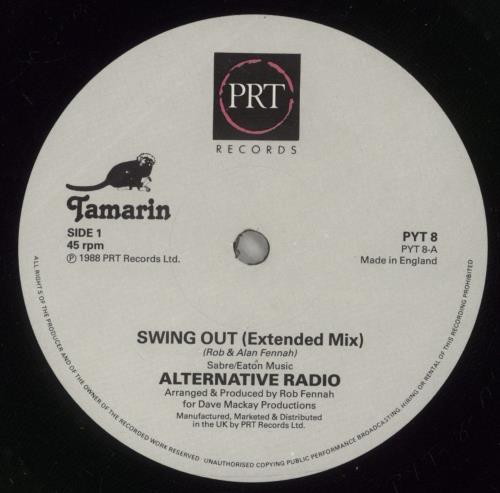 Alternative Radio Swing Out 12" vinyl single (12 inch record / Maxi-single) UK I8X12SW890128