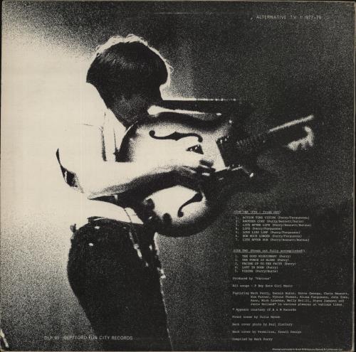 Alternative TV Action Time Vision vinyl LP album (LP record) UK AEVLPAC526643