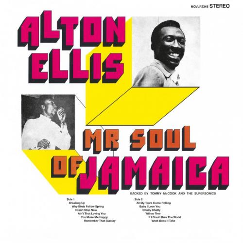 Alton Ellis Mr Soul Of Jamaica - Magenta Pink Vinyl 180 Gram vinyl LP album (LP record) UK 3AELPMR826203
