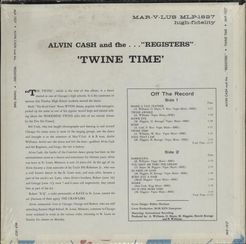Alvin Cash Twine Time - Sealed vinyl LP album (LP record) US F70LPTW752132