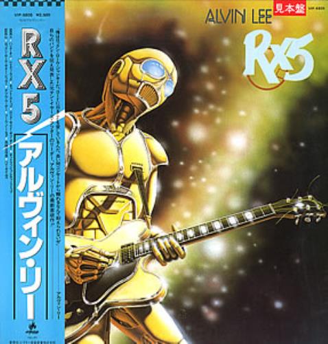 Alvin Lee RX5 vinyl LP album (LP record) Japanese LEELPRX355913