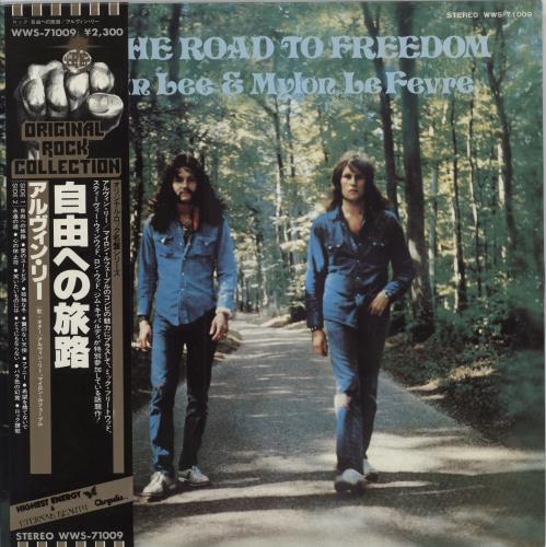 Alvin Lee The Road To Freedom vinyl LP album (LP record) Japanese LEELPTH790520