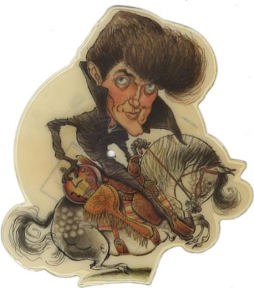 Alvin Stardust I Feel Like Buddy Holly shaped picture disc (picture disc vinyl record) UK AVSSHIF339302