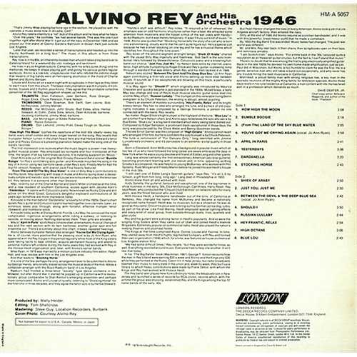 Alvino Rey Alvino Rey & His Orchestra 1946 vinyl LP album (LP record) UK AV2LPAL409075