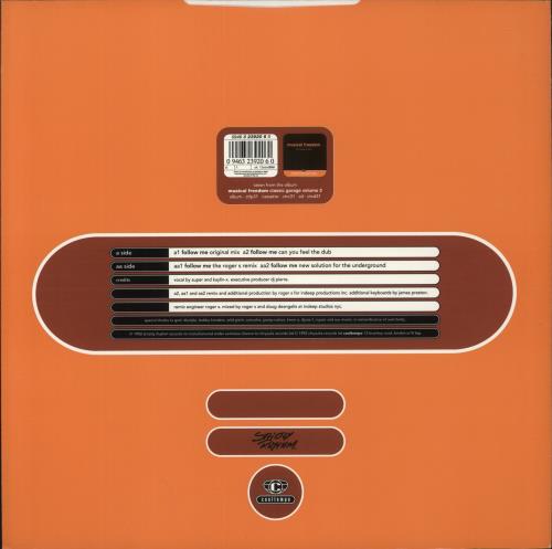 Aly-Us Follow Me 12" vinyl single (12 inch record / Maxi-single) UK 2N-12FO870087