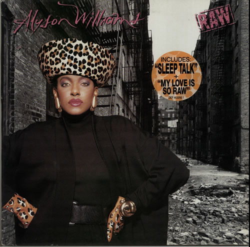 Alyson Williams Raw vinyl LP album (LP record) UK AYWLPRA633876