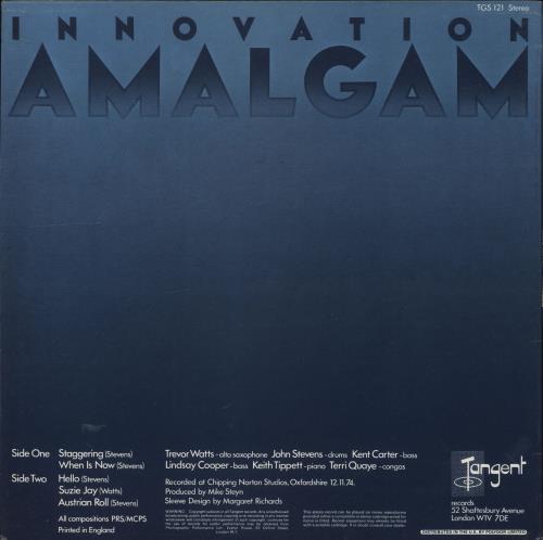 Amalgam Innovation vinyl LP album (LP record) UK A9BLPIN704993