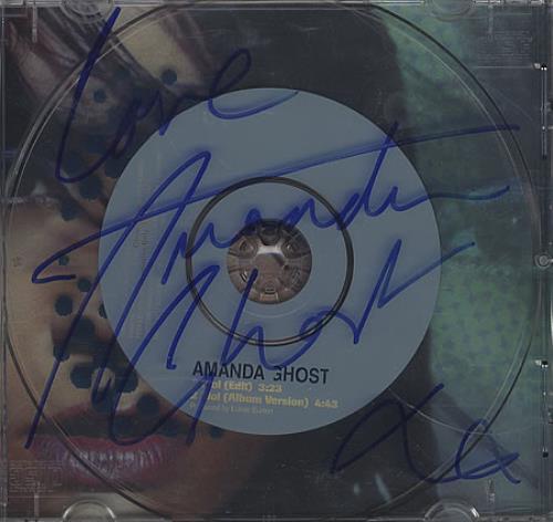 Amanda Ghost Idol - AUTOGRAPHED CD single (CD5 / 5") US AGHC5ID387444