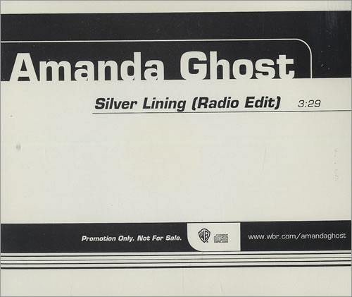 Amanda Ghost Silver Lining CD single (CD5 / 5") US AGHC5SI185737