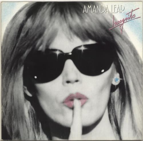 Amanda Lear Incognito vinyl LP album (LP record) German AMDLPIN83370
