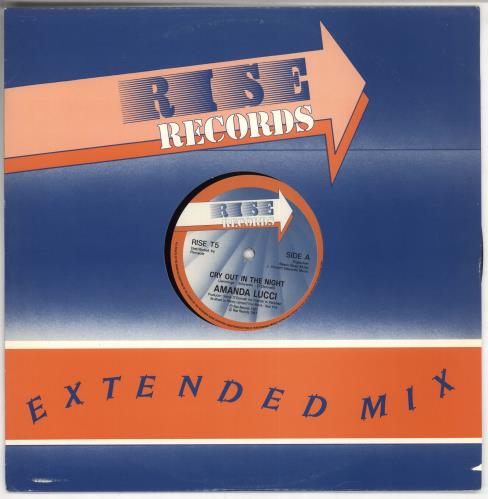 Amanda Lucci Cry Out In The Night 12" vinyl single (12 inch record / Maxi-single) UK Z8K12CR725755