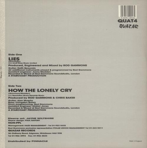 Amanda Scott Lies 12" vinyl single (12 inch record / Maxi-single) UK Z7W12LI870530