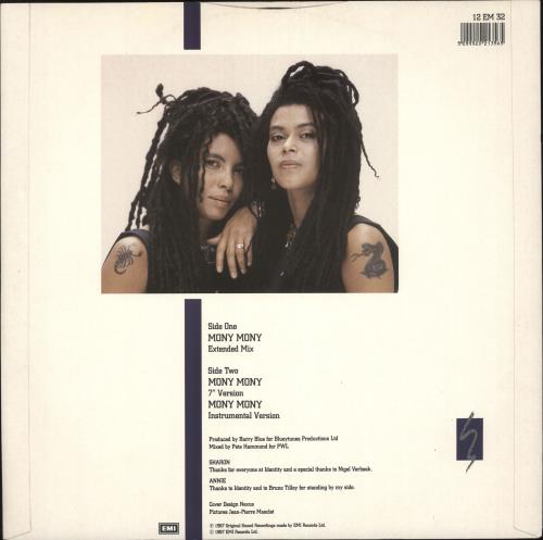 Amazulu Mony Mony - Ex 12" vinyl single (12 inch record / Maxi-single) UK AZU12MO725714