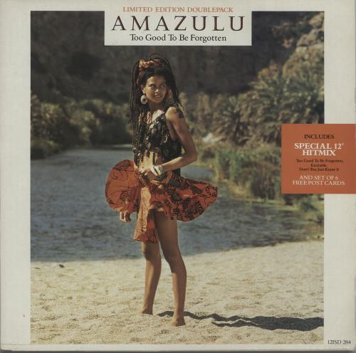 Amazulu Too Good To Be Forgotten 12" vinyl single (12 inch record / Maxi-single) UK AZU12TO660424