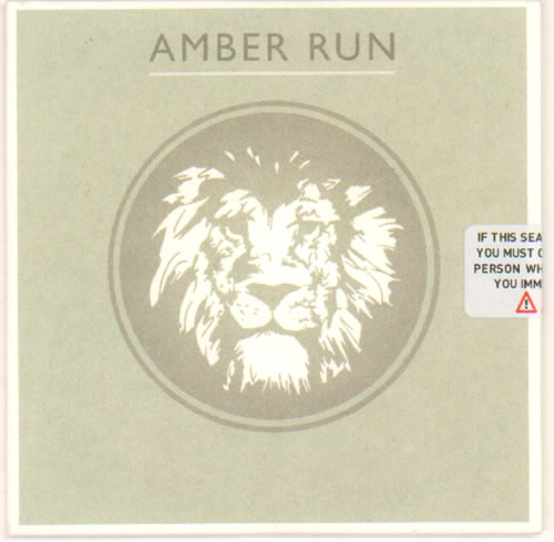 Amber Run Amber Run - Sampler CD single (CD5 / 5") UK H4BC5AM638372