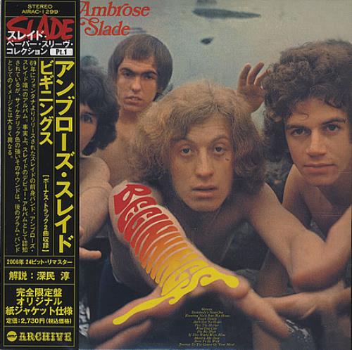 Ambrose Slade Beginnings CD album (CDLP) Japanese SESCDBE382976