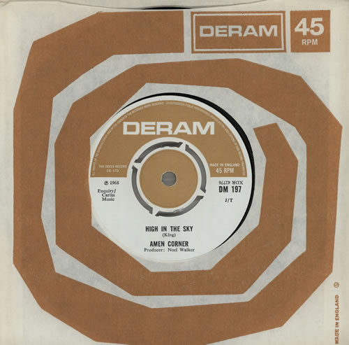 Amen Corner High In The Sky 7" vinyl single (7 inch record / 45) UK AMC07HI405573