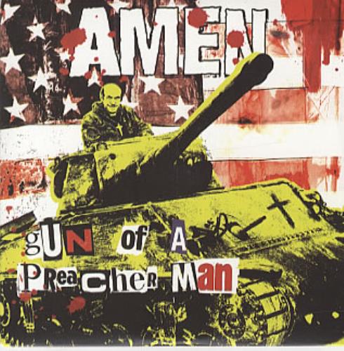 Amen Gun Of A Preacher Man CD album (CDLP) UK A-ECDGU330908