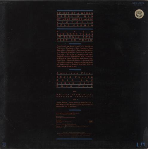 American Flyer Spirit Of A Woman vinyl LP album (LP record) UK AMFLPSP66223