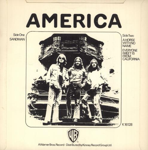 America A Horse With No Name - 1st - P/S 7" vinyl single (7 inch record / 45) UK AMR07AH736400