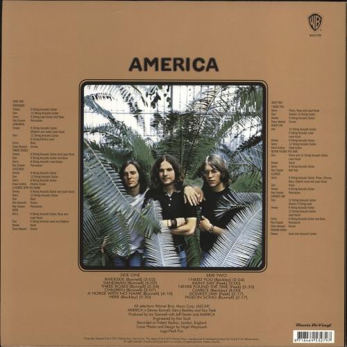 America America - 180g vinyl LP album (LP record) Dutch AMRLPAM766108