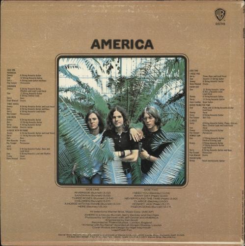 America America - Green Label vinyl LP album (LP record) US AMRLPAM726849