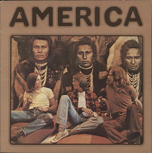 America America - 1st - Green Label vinyl LP album (LP record) UK AMRLPAM284519