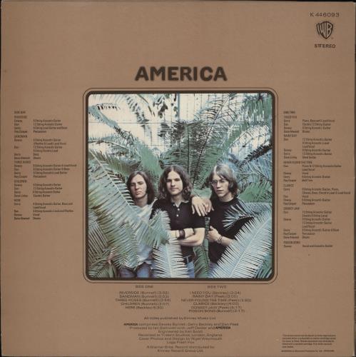 America America vinyl LP album (LP record) German AMRLPAM765329