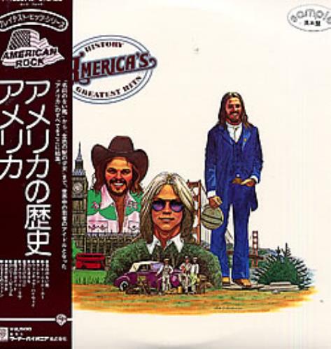 America History - America's Greatest Hits vinyl LP album (LP record) Japanese AMRLPHI275571