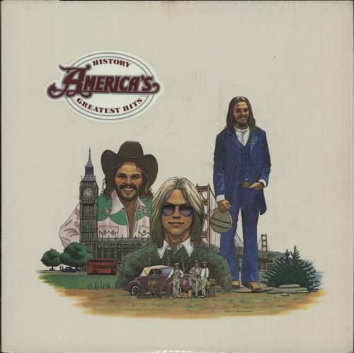 America History: America's Greatest Hits - Shrink vinyl LP album (LP record) US AMRLPHI663135