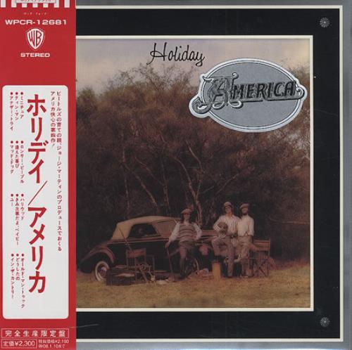 America Holiday CD album (CDLP) Japanese AMRCDHO402028