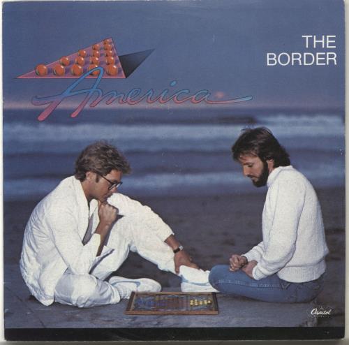 America The Border 7" vinyl single (7 inch record / 45) UK AMR07TH703644