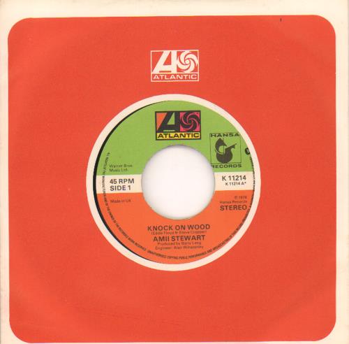 Amii Stewart Knock On Wood 7" vinyl single (7 inch record / 45) UK AMI07KN675303