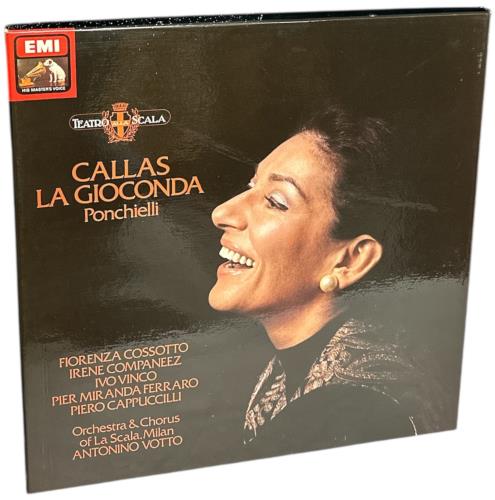 Amilcare Ponchielli La Gioconda 3-LP vinyl record set (Triple LP Album) UK A3I3LLA879659