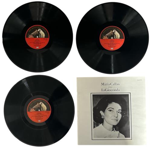 Amilcare Ponchielli La Gioconda 3-LP vinyl record set (Triple LP Album) UK A3I3LLA879659