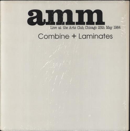 AMM Combine And Laminates vinyl LP album (LP record) US A9MLPCO851642