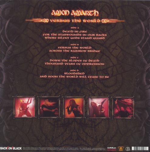 Amon Amarth Versus The World - White Vinyl 2-LP vinyl record set (Double LP Album) UK A822LVE805754