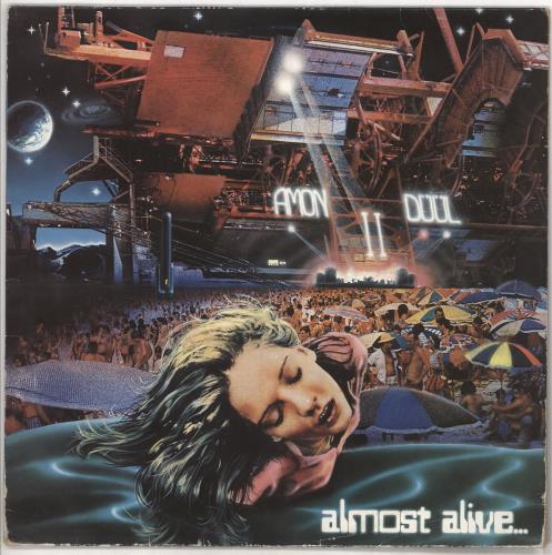 Amon D��l Almost Alive vinyl LP album (LP record) German AMOLPAL728366