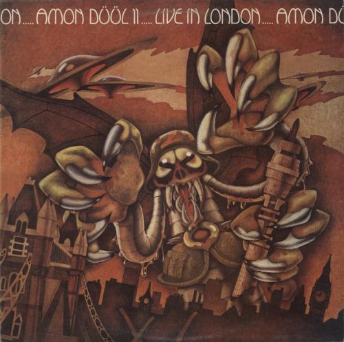 Amon D��l Live In London vinyl LP album (LP record) UK AMOLPLI130494