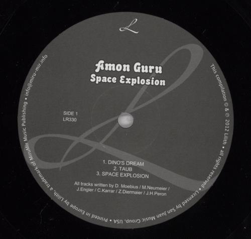 Amon Guru Space Explosion + CD - 180G - Shrink vinyl LP album (LP record) UK 686LPSP835154