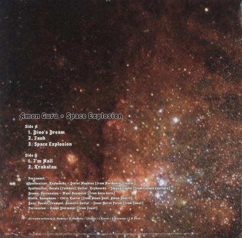 Amon Guru Space Explosion + CD - 180G - Shrink vinyl LP album (LP record) UK 686LPSP835154