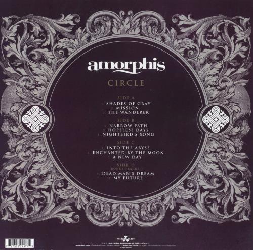 Amorphis Circle - Bone Vinyl - EX 2-LP vinyl record set (Double LP Album) UK AGV2LCI818689
