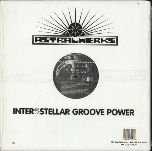 Amorphous Androgynous Liquid Insects 12" vinyl single (12 inch record / Maxi-single) US APG12LI740545