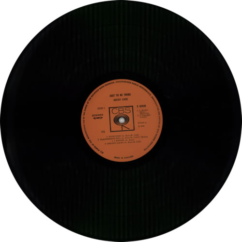 Amory Kane Just To Be There vinyl LP album (LP record) UK A-1LPJU601583