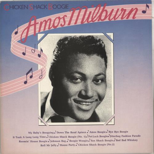 Amos Milburn Chicken Shack Boogie vinyl LP album (LP record) UK AM7LPCH373338