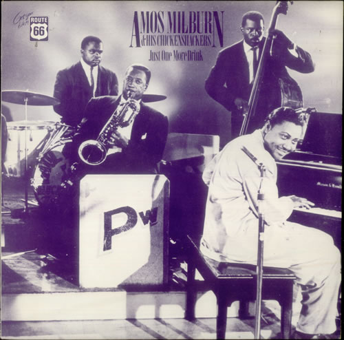 Amos Milburn Just One More Drink vinyl LP album (LP record) Swedish AM7LPJU547173